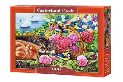 Пазл "Лінива неділя", 1000 елементів Castorland (5904438104765)