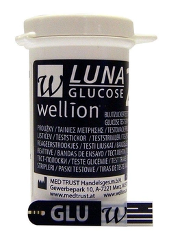 Тест-полоски Wellion Luna #25, Веллион Луна