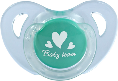 Пустушка силіконова Baby Team класична 6+ (3104)