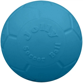 Іграшка м'яч для собаки Jolly Pets Soccer Ball 16х16х17 см Блакитна SB06OC (788169720624)