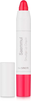 Карандаш-помада для губ The Saem Saemmul Smudge Lip Crayon RD02 (2.5g) (736143-16289)