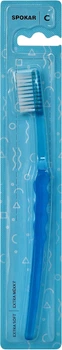 Зубна щітка Spokar C екстрам'яка Синя (8593534340770-blue)