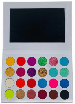 Палетка теней и блесток для век, 24 цвета - King Rose Professional Make Up (1017577-25050)