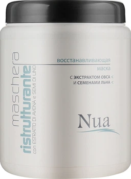 Nua Maschera Ristrutturante маска, Що Відновлює, з екстрактом вівса і насінням льону 1000ml (125417-29511)