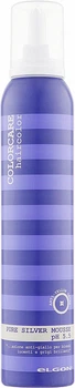 Мус для нейтралізації жовтизни — Elgon Colorcare Pure Silver Mousse 200ml (1021725-81129)