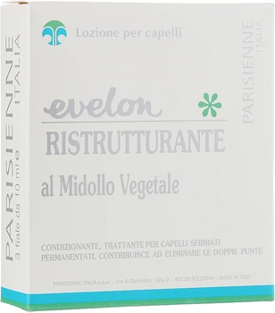 Відновлювальний лосьйон в ампулах з екстрактом кабачка - Parisienne Italia Evelon Hair Ampoules 3x10ml (580123-78120)