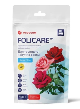 Добриво для троянд Yara Folicare 180 г