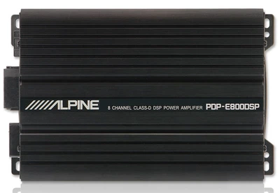 Процесорний 8-канальний підсилювач Alpine PDP-E800DSP