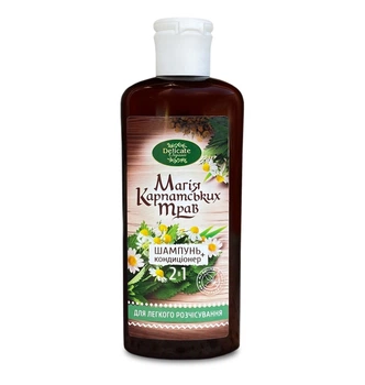 Шампунь – кондиционер Delicate Organic Магия Карпатских трав для легкого расчесывания 250 мл