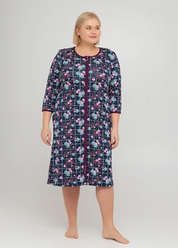 Халат Wild Love 2XL синий 82829