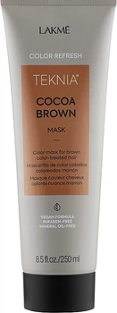 Маска для обновления цвета коричневых оттенков волос - Lakme Teknia Color Refresh Cocoa Brown Mask 250ml (768222-69401)