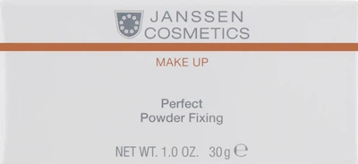 Рассыпчатая матирующая пудра-камуфляж - Janssen Cosmetics Cosmeceutical Make Up Perfect Powder Fixing 30g (30g) (361931-16654)