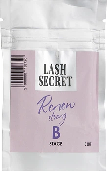 Набір розчинів для ламінування "В" - Vivienne В Lash Secret Strong 3шт (877334-20914)