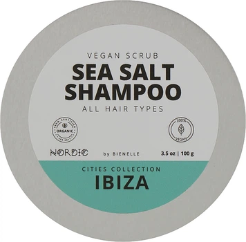 Шампунь для волос с морской солью "Ibiza" - Nordic Ibiza Sea Salt Shampoo All Hair Types 100g (990179-78406)