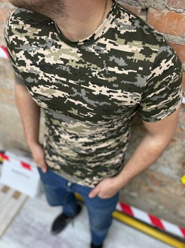 Армейская футболка пиксель S