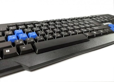 Беспроводная компьютерная клавиатура с мышкой JEDEL WS880 Чёрная