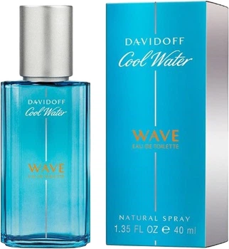 Туалетна вода для чоловіків Davidoff Cool Water Wave 40 мл (3614223379897)