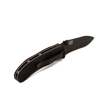 Нож складной карманный из нержавеющей стали Ontario Utilitac 1A BP Black (8873)