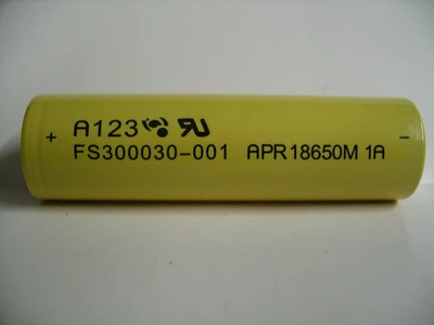 Акумулятор A123 SYSTEMS APR18650M1A 1100mAh