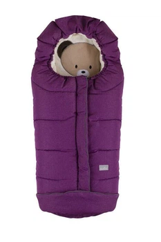 Зимний конверт NUVITA 9605 СUCCIOLI JUNIOR сиреневый/мишка/бежевый (NV9605CUCCIOLOJRMELLIL)