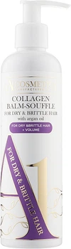 Коллагеновый бальзам-суфле для сухих и ломких волос - A1 Cosmetics For Dry & Brittle Hair Collagen Balm-Souffle With Argan Oil + Volume 250ml (1062658-83731)