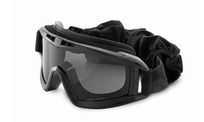Протиосколкові тактичні очки Revision Desert Locust, 3 стекла в комплекті, чорні