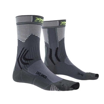 Велоноски X-SOCKS Bike Race 4.0 XS-BS05S19U-B021 Charcoal/Arctic White 39/41