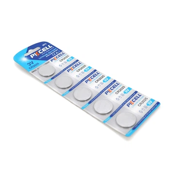 Батарейка литиевая PKCELL CR2025, 5 шт в блистере PC/CR2025