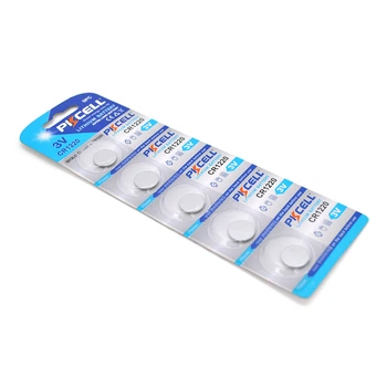 Батарейка литиевая PKCELL CR1220, 5 шт в блистере PC/CR1220