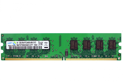 Оперативна пам'ять Samsung DDR2-800 2048MB PC2-6400 (M378T5663QZ3-CF7)