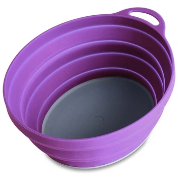 Тарелка Lifeventure Silicone Ellipse Bowl Фіолетовий