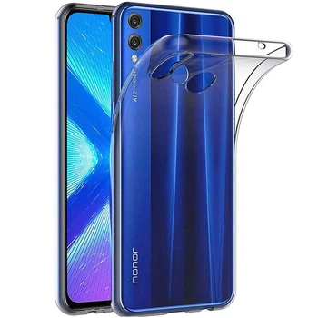 TPU чехол Epic Transparent 1,5mm для Huawei Honor 8X Бесцветный (прозрачный) Без бренда