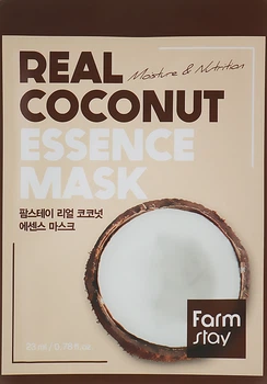 Тканевая маска для лица с экстрактом кокоса - FarmStay Real Coconut Essence Mask 23ml (779718-4704)