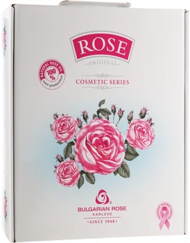 Набір "Rose" - Bulgarian Rose (cr/50ml + h/cr/50ml + cr/soap/100g + gel/200ml + micellar/water/150ml) (476617-1069)