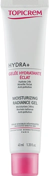 Зволожувальний гель для сяйва шкіри - Topicrem Hydra+ Moisturizing Radiance Gel 40ml (949542-16801)