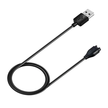 Зарядный USB кабель на умные часы Garmin Forerunner 935 / Garmin Quanix 5 и других 100 см. Черный