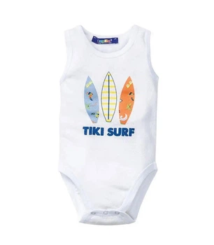 Боди-майка белого цвета Surf Lupilu 62-68см (40005299)