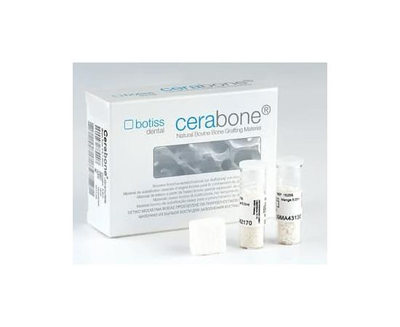 CeraBone Костный заменитель животного происхождения (1 см3 мелкая гранула, Botiss, кость), 7210-0971