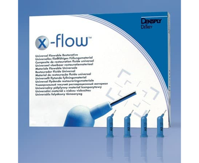 Поточний композит X-Flow Dentsply (Ікс-Флоу Дентсплай), 0,25 г (А4, Dentsply Sirona, адгезив), 5410-0921