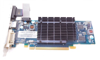 Видеокарта SAPPHIRE PCI-Ex AMD Radeon HD 5450 1 GB DDR2 ( 64 Bit ) ( DVI, HDMI, VGA ) Б/У