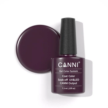 Гель-лак CANNI 255 светлая марсала, 7,3 ml