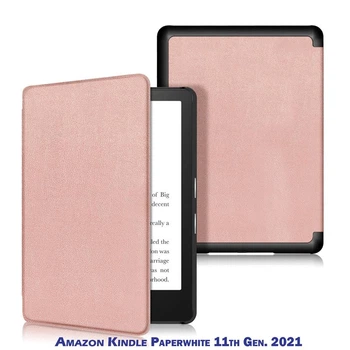 Чехол книжка BeCover PU Smart для электронной книги Amazon Kindle Paperwhite 11th Gen. 2021 Rose Gold (707209)