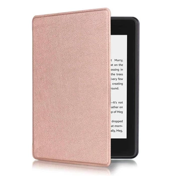 Чехол-книжка для Kindle Paperwhite 11 поколения ультратонкий с функцией Wake/Sleep розовый