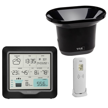 Цифровая метеостанция с радиодатчиком дождя TFA RAIN PRO 35116001