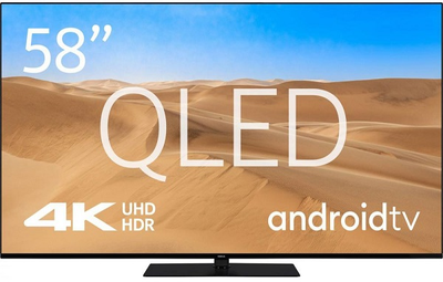 Телевізор 58" Nokia Smart TV QLED 5800D Quantum Dot UltraHD 4K SMART HDR 3xHDMI 2xUSB Android 9.0