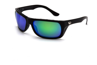 Очки поляризационные защитные Venture Gear Vallejo Polarized (green mirror), зеркальные сине-зеленые