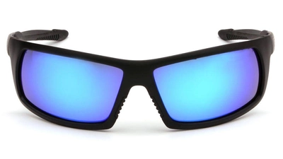 Очки защитные открытые (тактические) Venture Gear Tactical StoneWall (ice blue mirror) Anti-Fog, синие зеркальные
