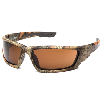 Очки защитные открытые (тактические) Venture Gear Brevard Camo (bronze) коричневые