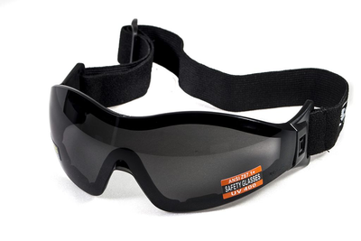 Очки защитные с уплотнителем (тактические) Global Vision Z-33 (gray) Anti-Fog, серые