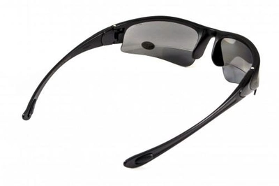 Бифокальные поляризационные защитные очки 3в1 BluWater Winkelman-1 Polarize (gray) серые